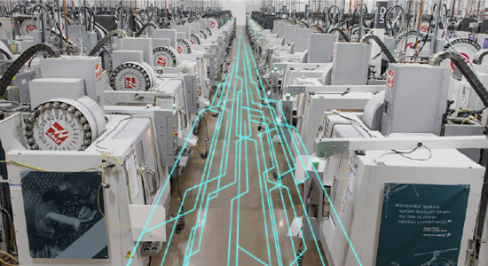 Digital manufacturing floor