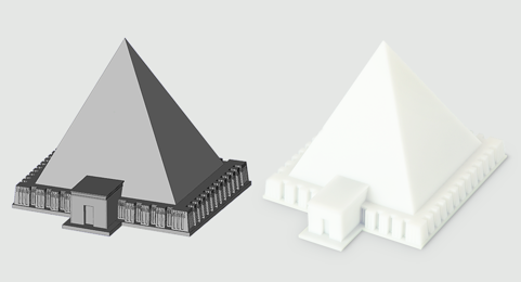 3D Printed architectural model