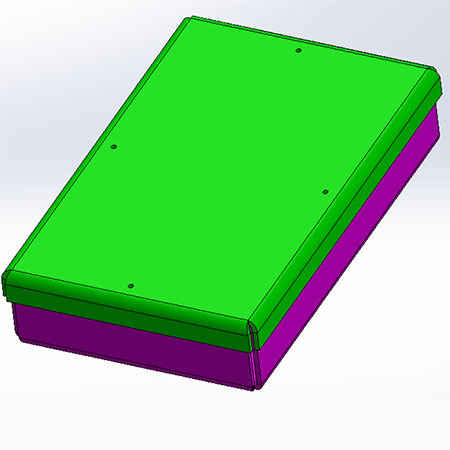 Working With Sheet Metal Tolerances   Tolerance Example Lidded 