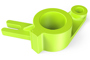 Green injection molded part