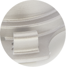 Aluminium CNC Milled Metal Surface Finishes, Light Bead Blast